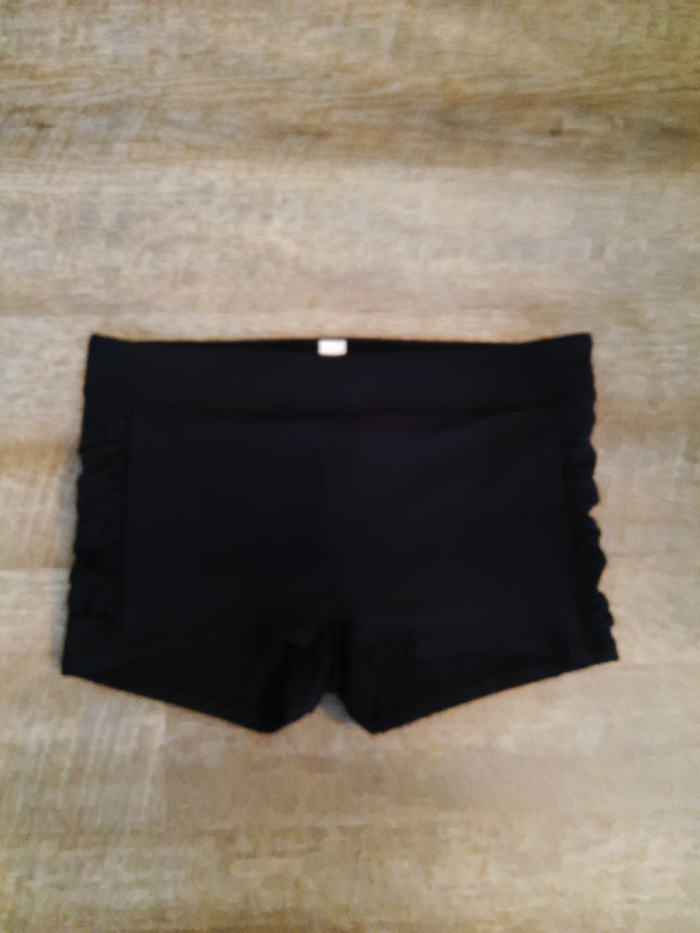 Apt. 9 Black Swim Bottoms with Side Trim